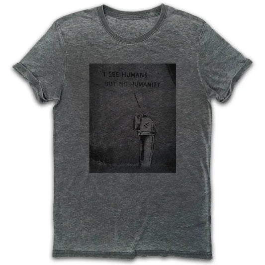 l See Humans Vintage Burn-Out T-shirt - Tshirtpark.com