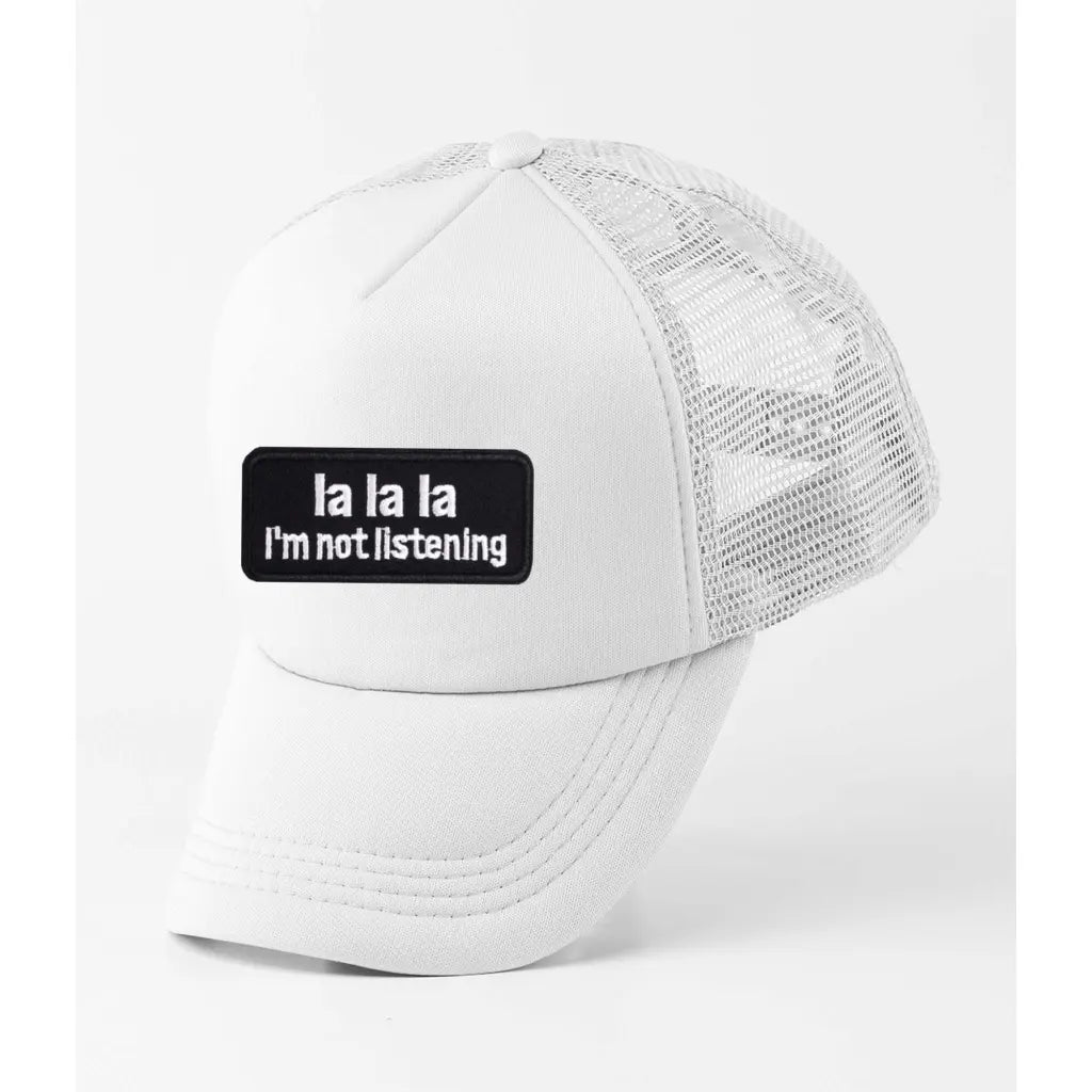 La La La Slogan Trucker Cap - Tshirtpark.com