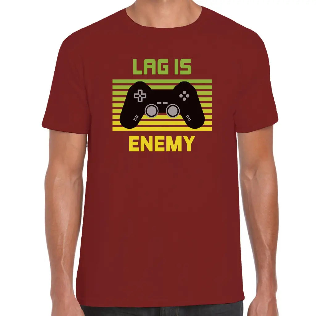 Lag Is Enemy T-Shirt - Tshirtpark.com