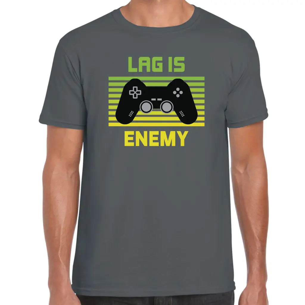 Lag Is Enemy T-Shirt - Tshirtpark.com