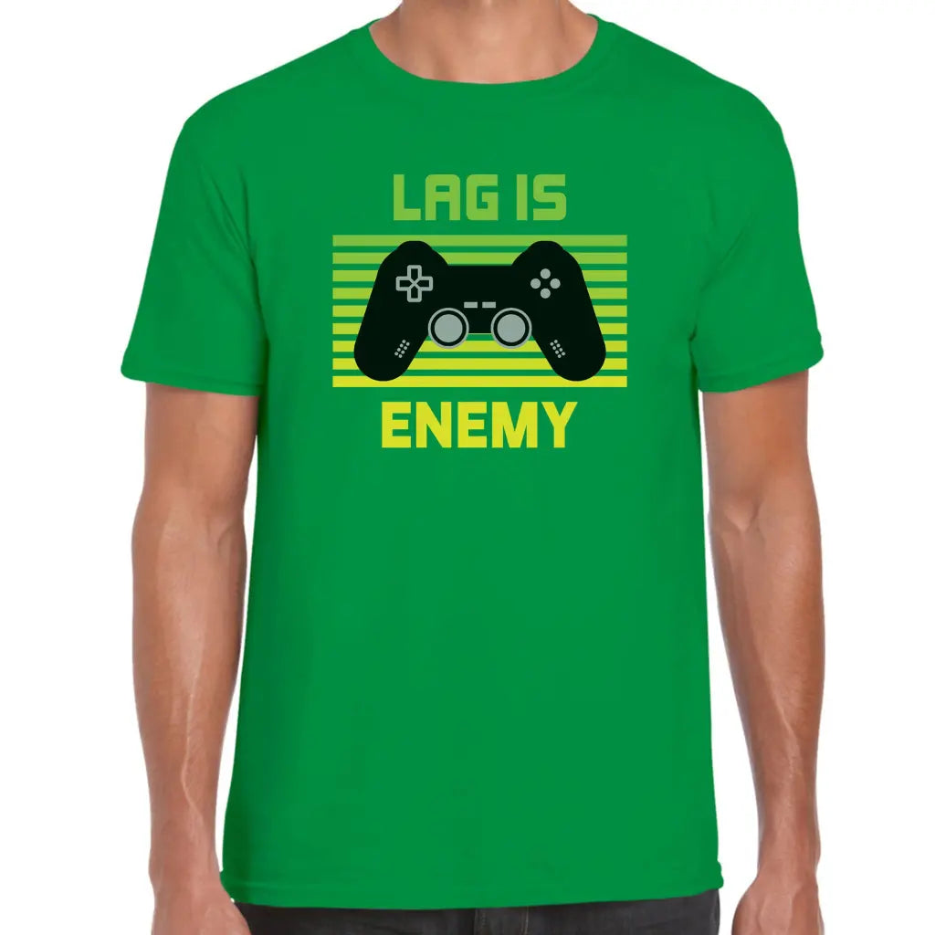 Lag Is Enemy T-Shirt - Tshirtpark.com