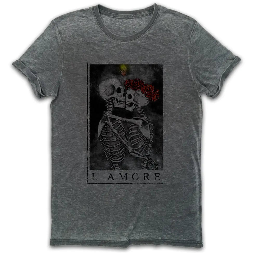 Lamore Vintage Burn-Out T-Shirt - Tshirtpark.com