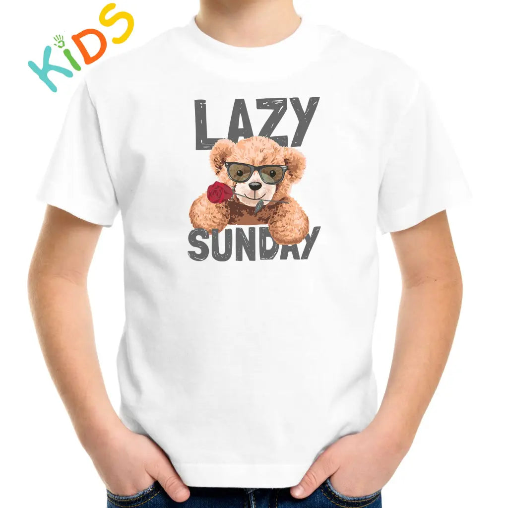 Lazy Sunday Kids T-shirt - Tshirtpark.com