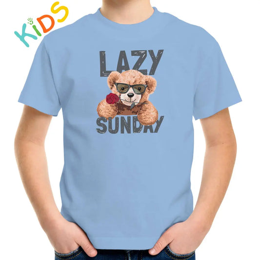 Lazy Sunday Kids T-shirt - Tshirtpark.com