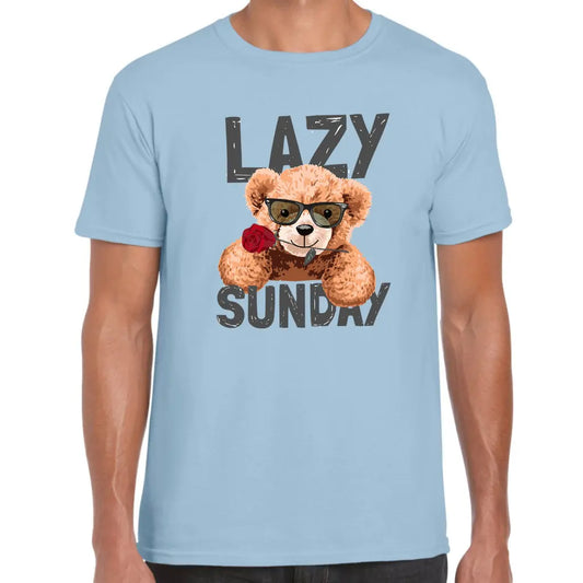 Lazy Sunday Teddy T-Shirt - Tshirtpark.com