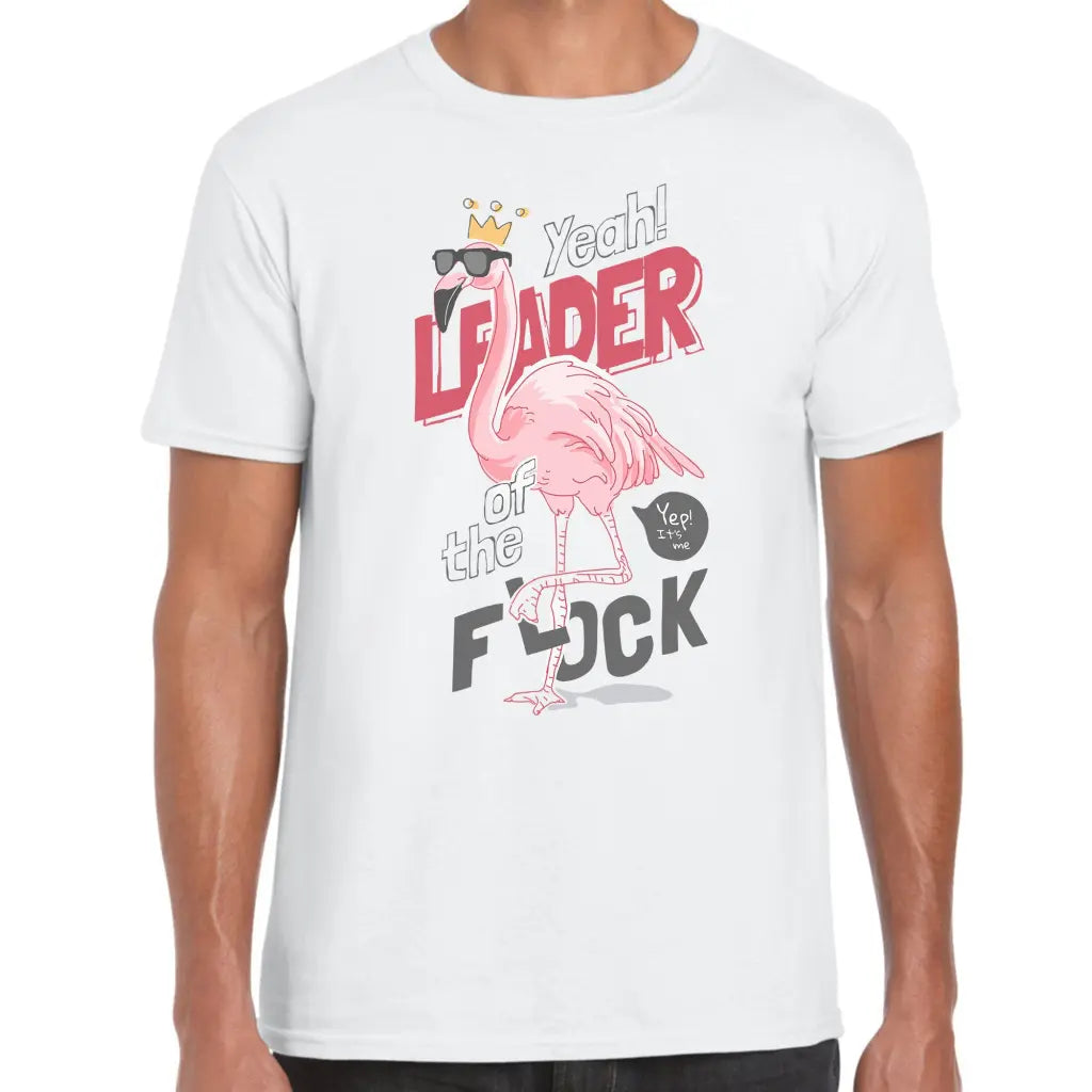 Leader Flamingo T-Shirt - Tshirtpark.com