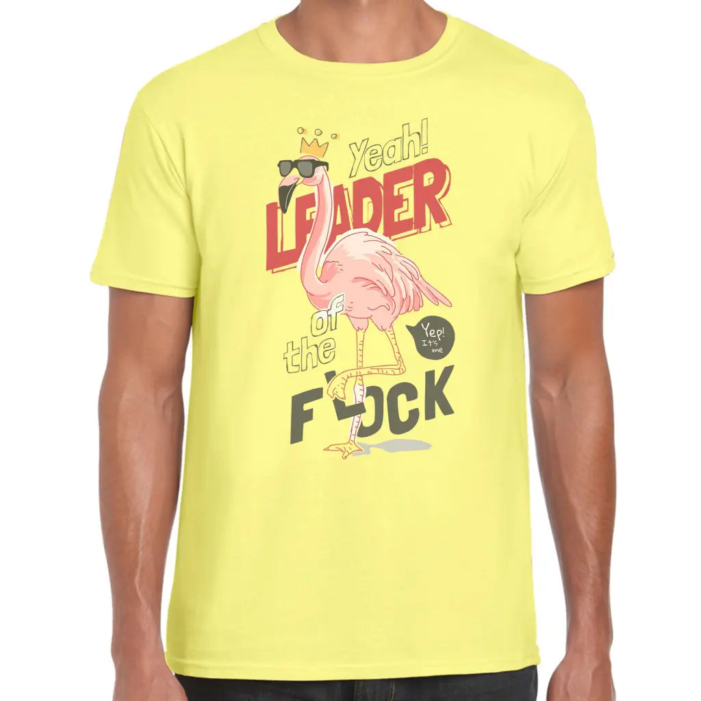 Leader Flamingo T-Shirt - Tshirtpark.com