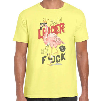 Leader Flamingo T-Shirt - Tshirtpark.com