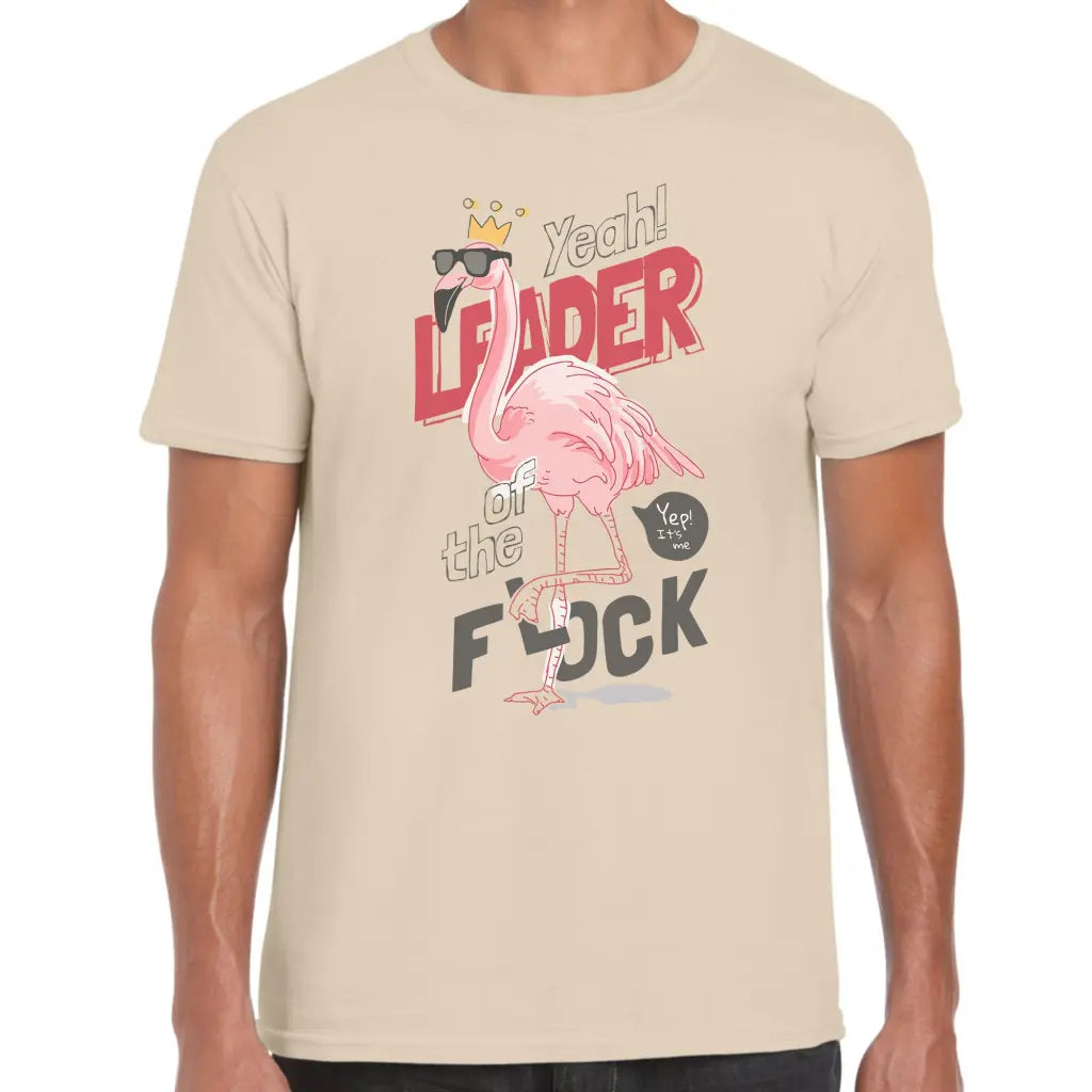 Leader Flamingo T-Shirt - Tshirtpark.com