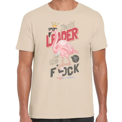 Leader Flamingo T-Shirt - Tshirtpark.com