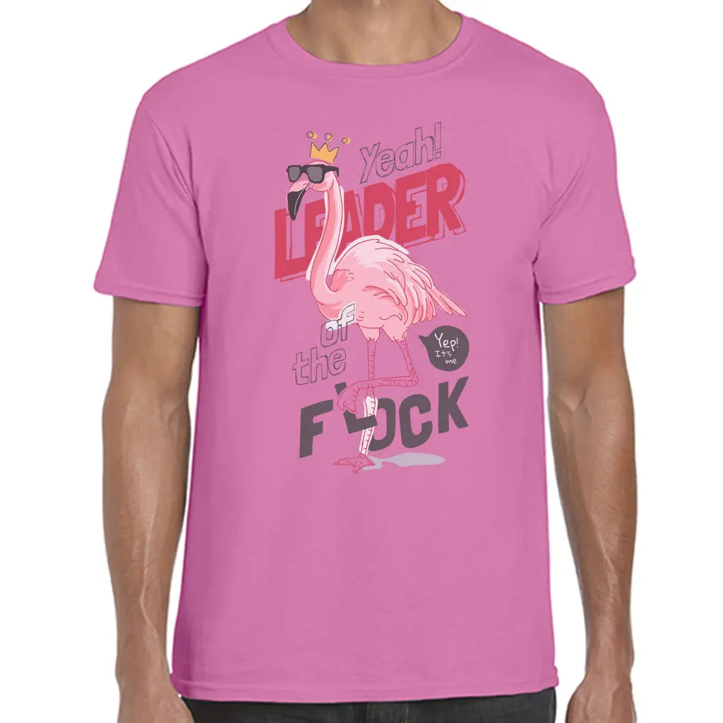 Leader Flamingo T-Shirt - Tshirtpark.com