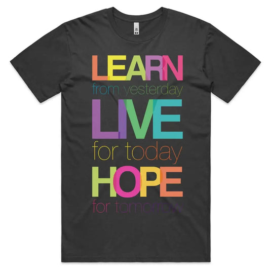 Learn Live Hope T-Shirt - Tshirtpark.com