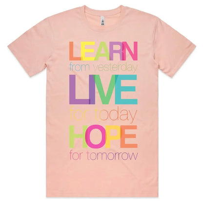 Learn Live Hope T-Shirt - Tshirtpark.com