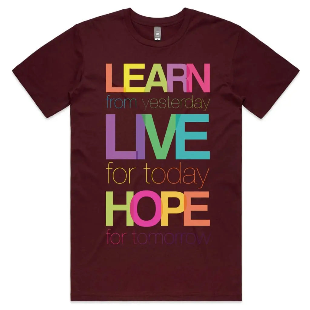 Learn Live Hope T-Shirt - Tshirtpark.com