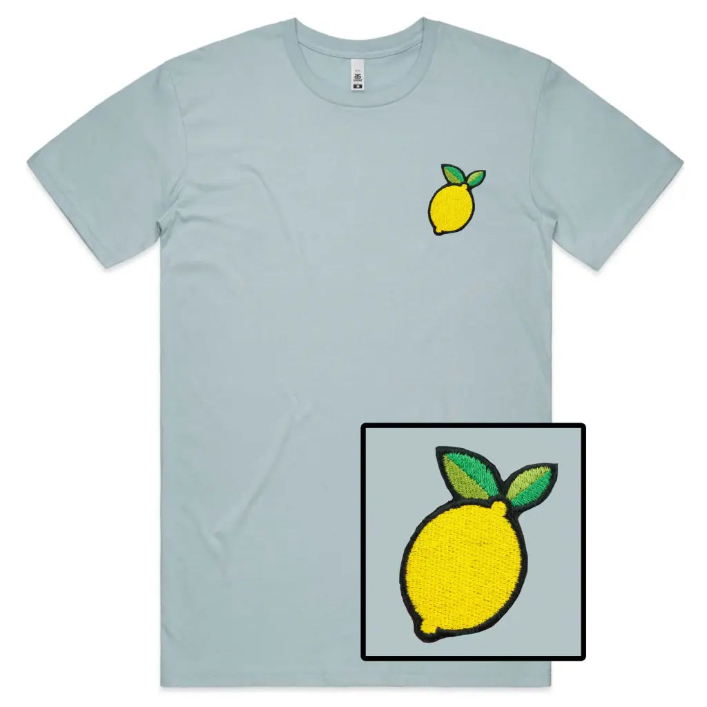 Lemon Embroidered T-Shirt - Tshirtpark.com