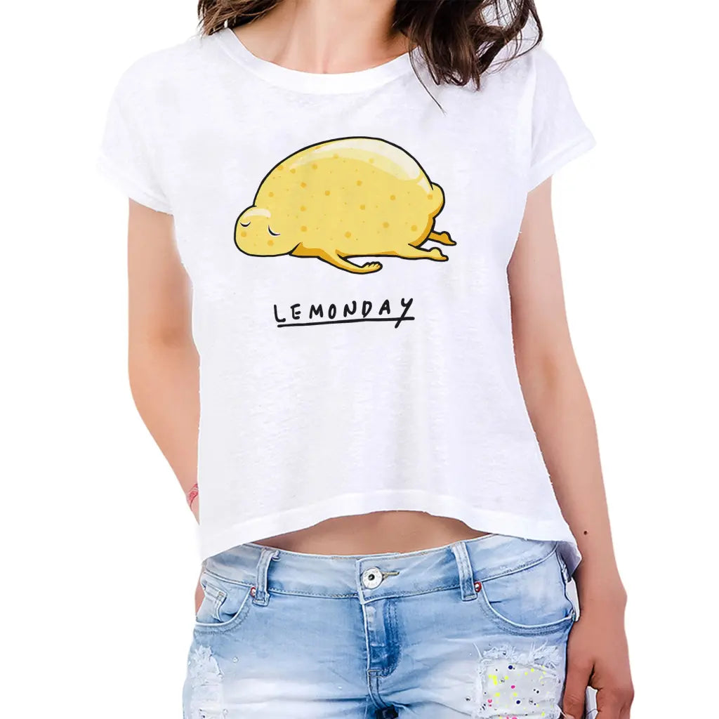 Lemonday Womens Crop Tee - Tshirtpark.com