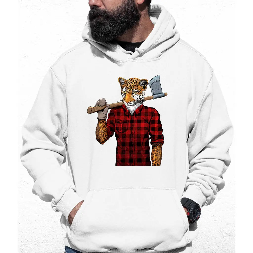 Leopard Axe Colour Hoodie - Tshirtpark.com