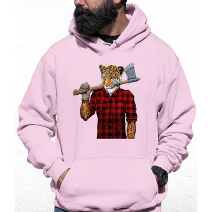 Leopard Axe Colour Hoodie - Tshirtpark.com