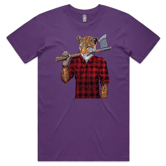 Leopard Axe T-Shirt - Tshirtpark.com