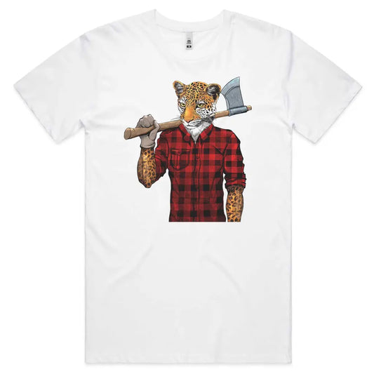 Leopard Axe T-Shirt - Tshirtpark.com