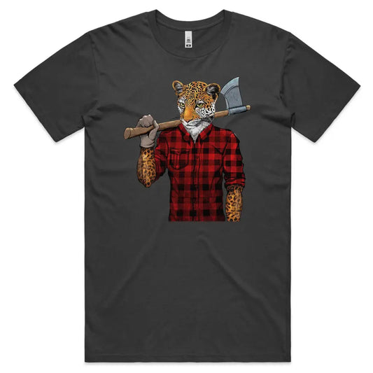 Leopard Axe T-Shirt - Tshirtpark.com
