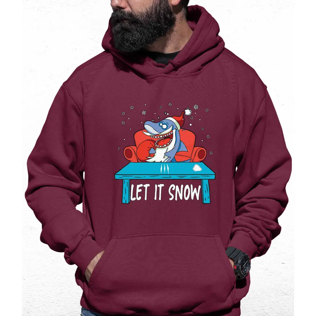 Let It Snow Colour Hoodie - Tshirtpark.com