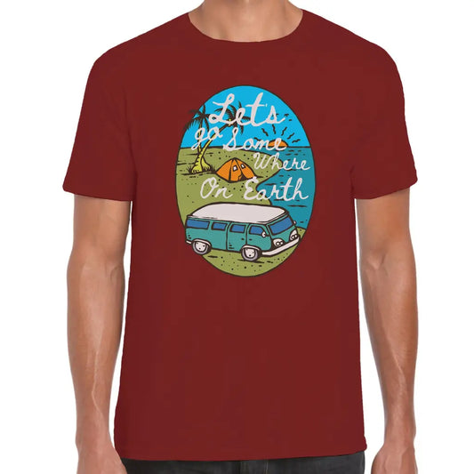 Let’s Go Somewhere T-Shirt - Tshirtpark.com