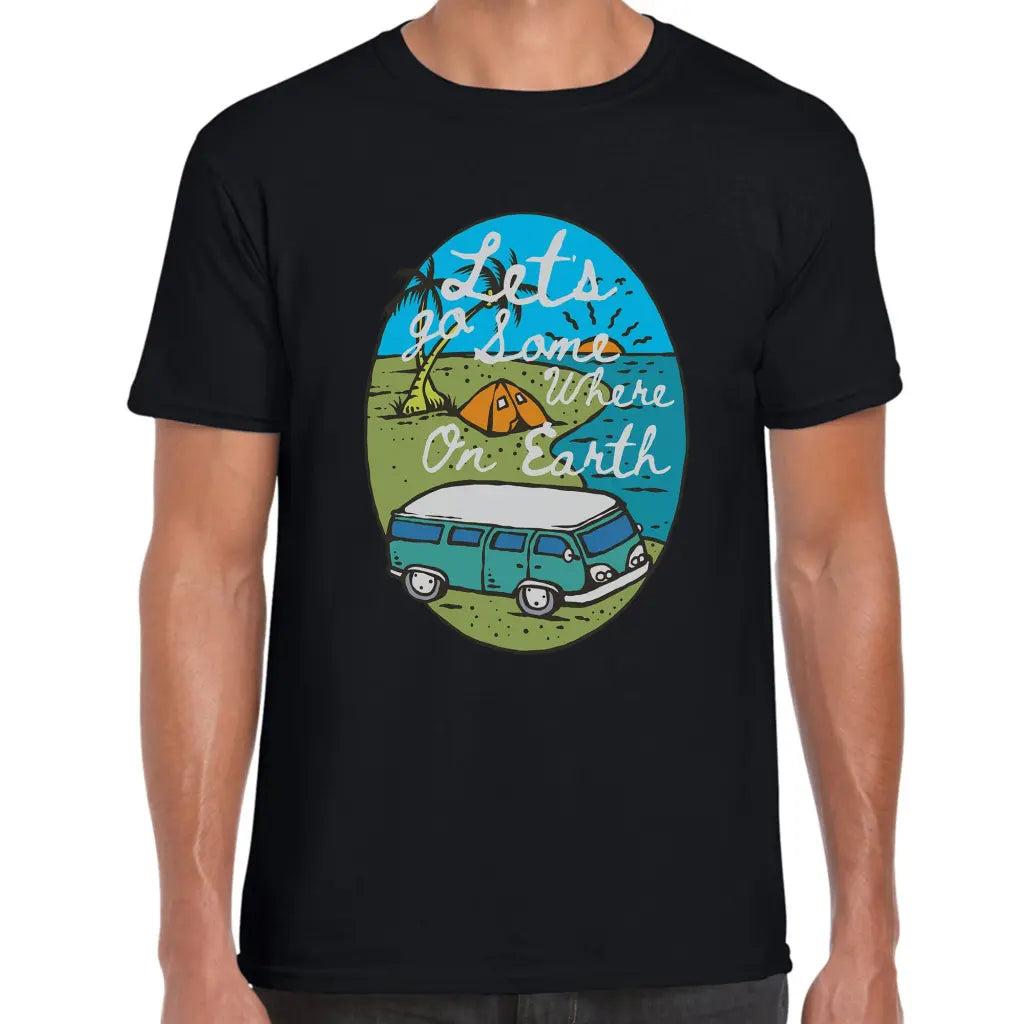 Let’s Go Somewhere T-Shirt - Tshirtpark.com