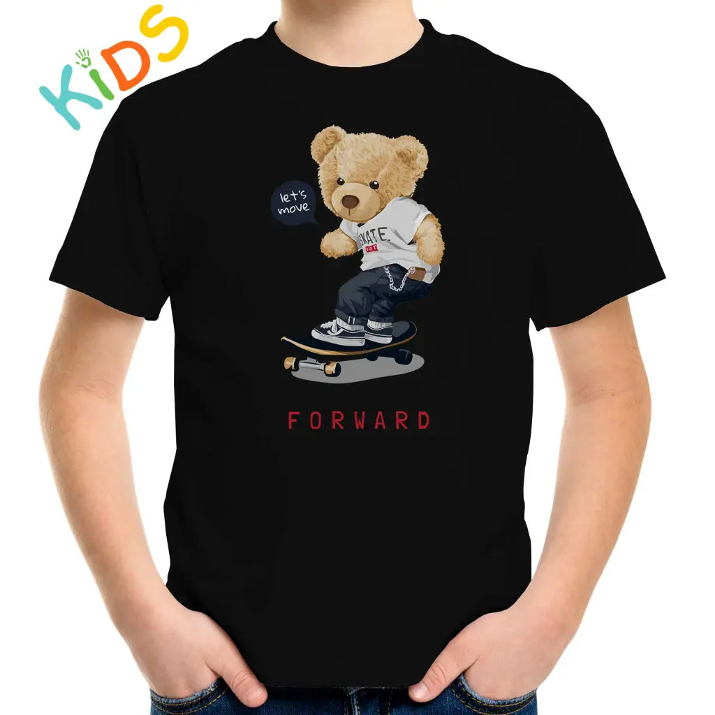 Let’s Move Backward Kids T-shirt - Tshirtpark.com