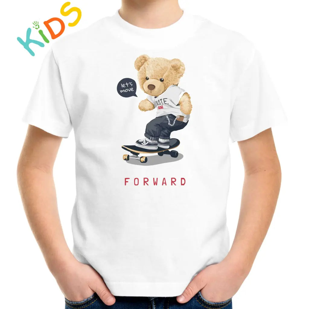 Let’s Move Backward Kids T-shirt - Tshirtpark.com