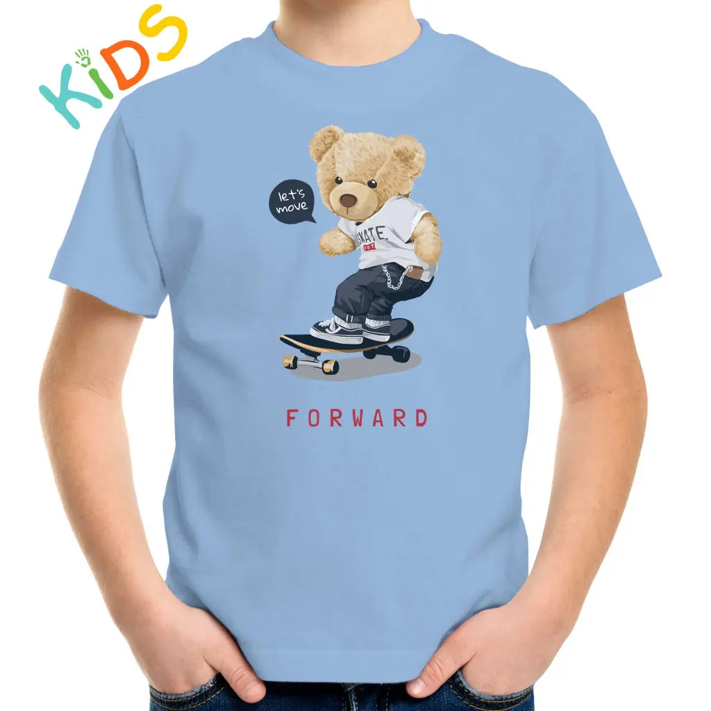 Let’s Move Backward Kids T-shirt - Tshirtpark.com