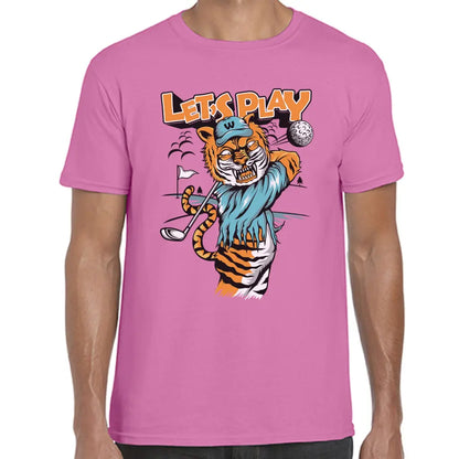 Lets Play Tiger T-Shirt - Tshirtpark.com