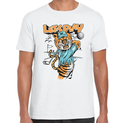 Lets Play Tiger T-Shirt - Tshirtpark.com