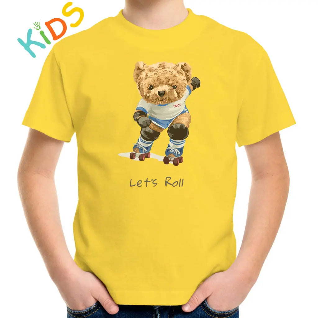 Let’s Roll Kids T-shirt - Tshirtpark.com