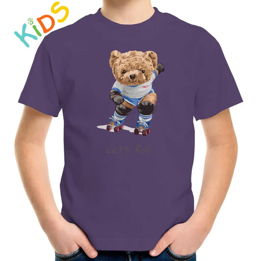 Let’s Roll Kids T-shirt - Tshirtpark.com