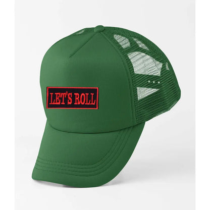Let’s Roll Slogan Trucker Cap - Tshirtpark.com