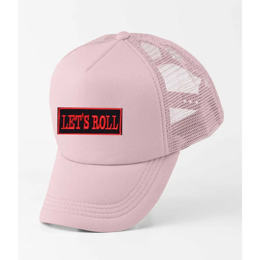 Let’s Roll Slogan Trucker Cap - Tshirtpark.com