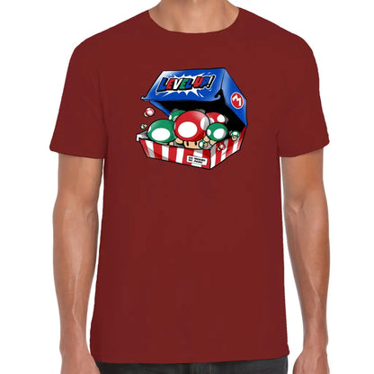 Level Up Mushrooms T-Shirt - Tshirtpark.com