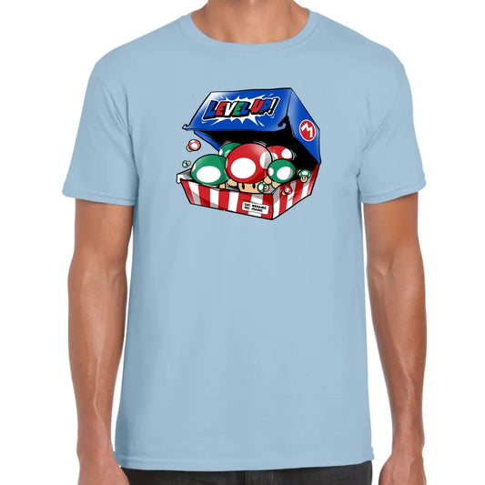 Level Up Mushrooms T-Shirt - Tshirtpark.com