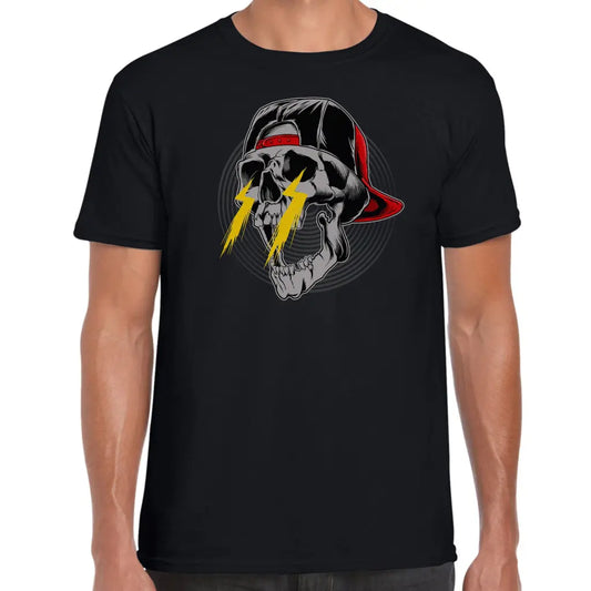 Lightning Skull T-Shirt - Tshirtpark.com