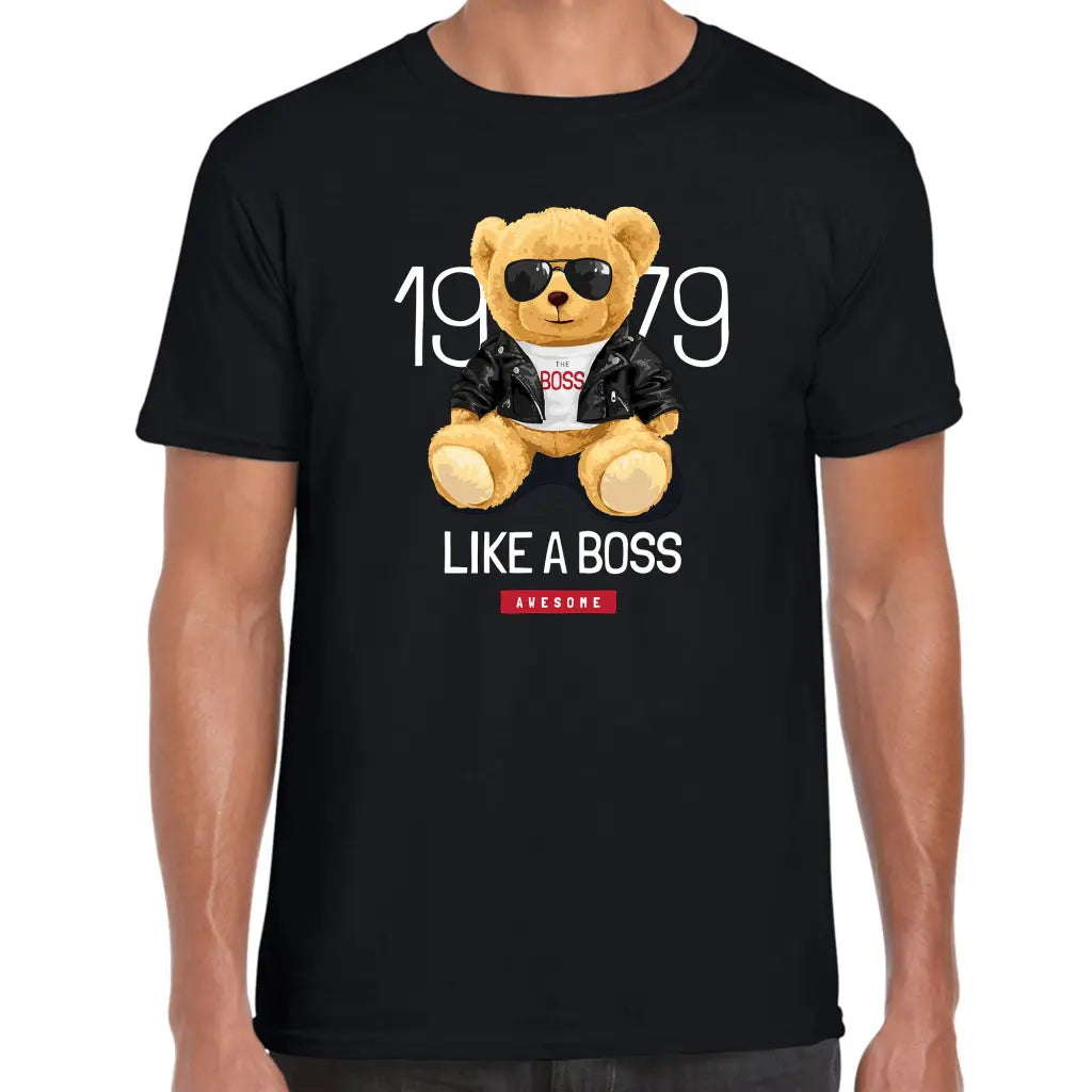 Like A Boss 1979 Teddy T-Shirt - Tshirtpark.com