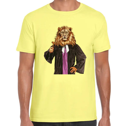 Lion Judge T-Shirt - Tshirtpark.com