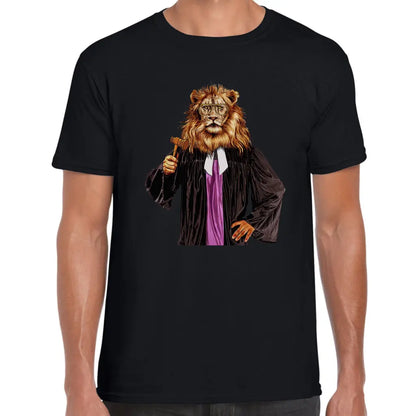 Lion Judge T-Shirt - Tshirtpark.com