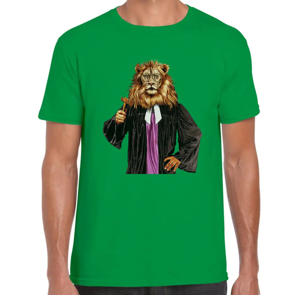 Lion Judge T-Shirt - Tshirtpark.com