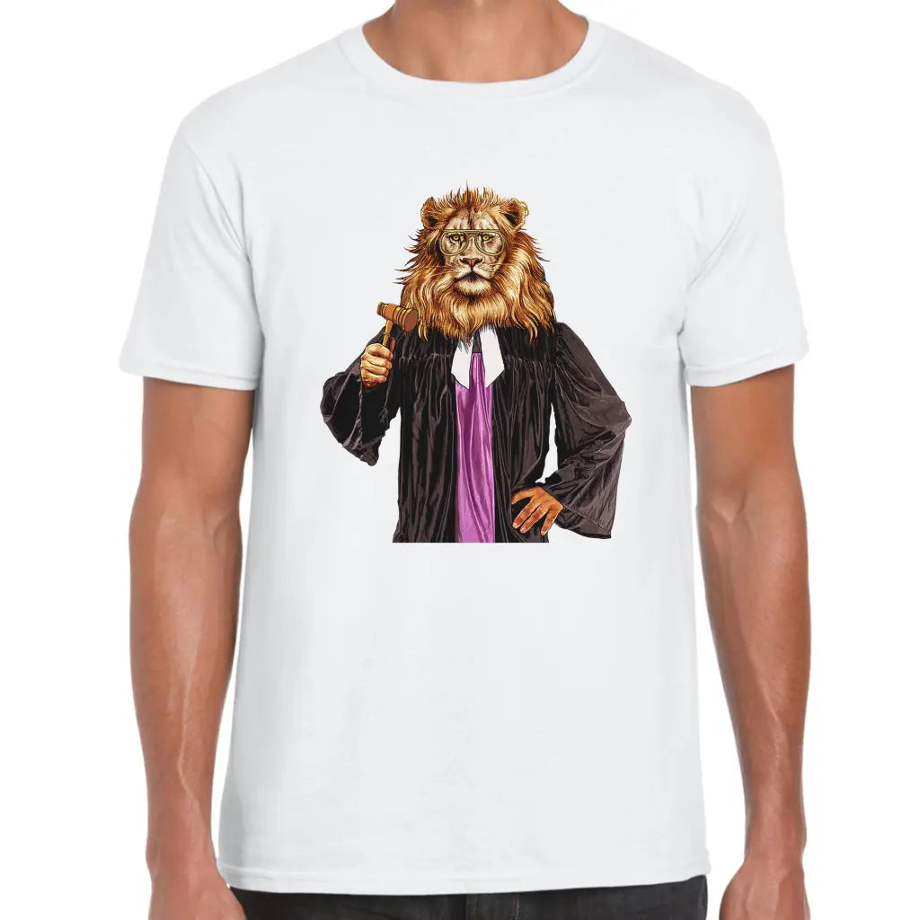 Lion Judge T-Shirt - Tshirtpark.com