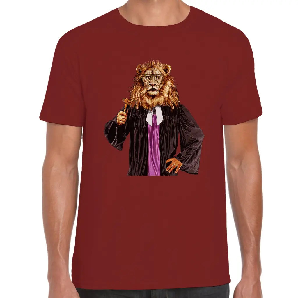 Lion Judge T-Shirt - Tshirtpark.com