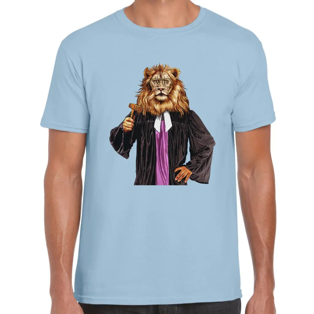 Lion Judge T-Shirt - Tshirtpark.com