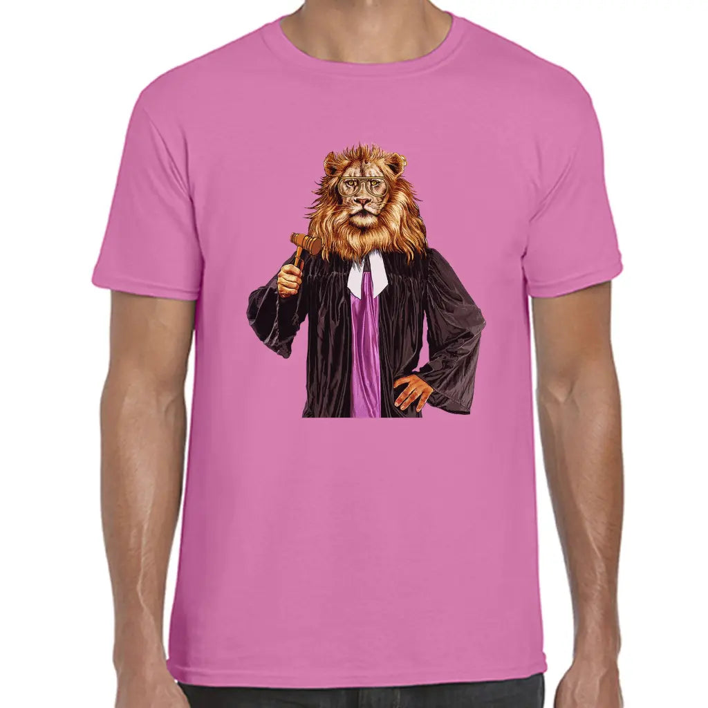 Lion Judge T-Shirt - Tshirtpark.com