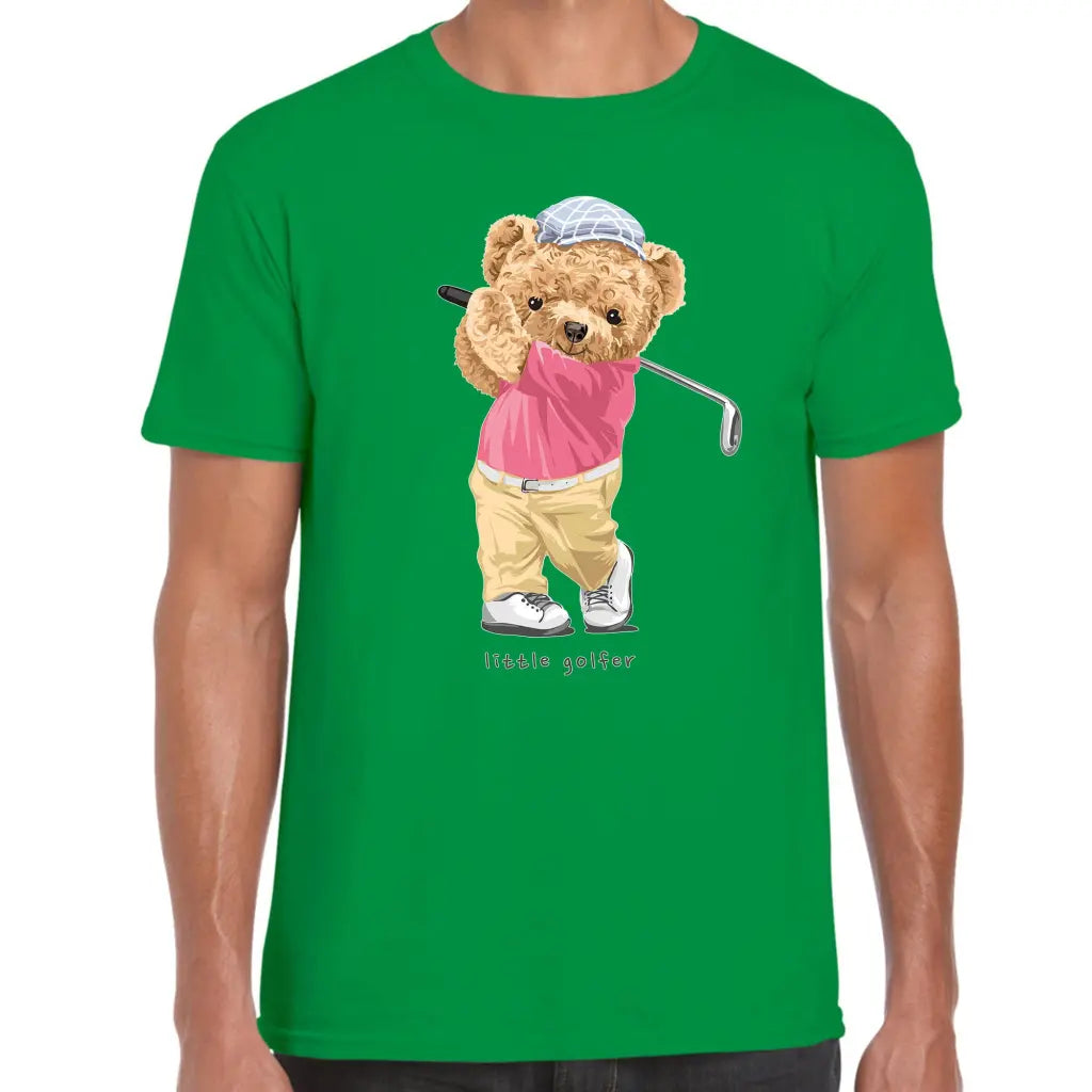 Little Golfer Teddy T-Shirt - Tshirtpark.com