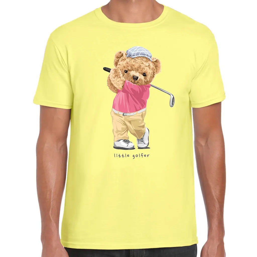 Little Golfer Teddy T-Shirt - Tshirtpark.com